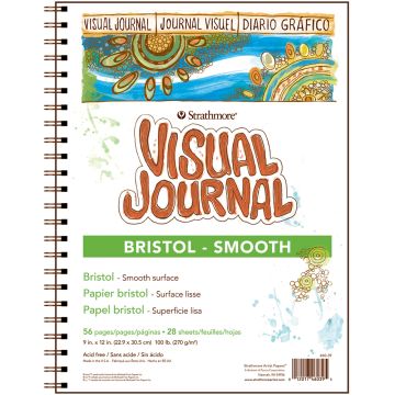 Strathmore 460-39 Visual Bristol Journal 9"x12" Smoth