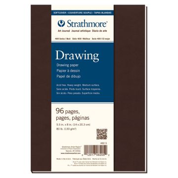 Strathmore 482-5 Softcover Art Journal 5.5" x 8"