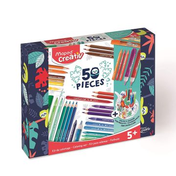 Maped Creativ Zeichenset Colouring Kit 50 Pieces