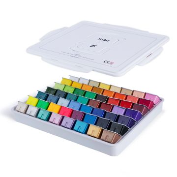 MIYA Gouache Paint Set, 56 Colors x 30ml - New Colours