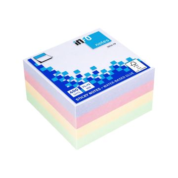 Note Pad 75x75mm FSC 400shtinsp.Col. Harmony UPM - 565479