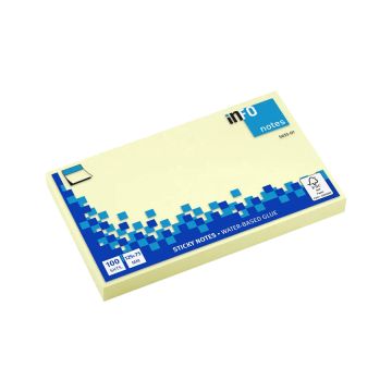Note Pad 125x75mm FSC Yellow 100sht UPM - 565501
