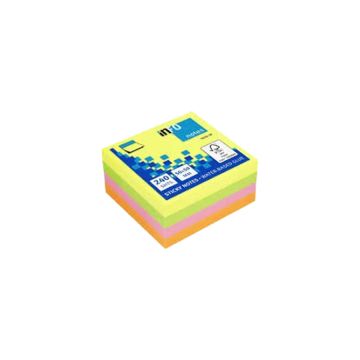 Note Pad 50x50mm Brilliant Mix. 240sht UPM - 565839