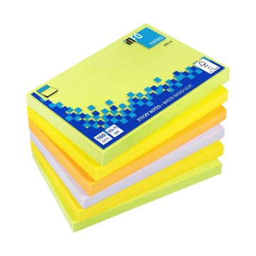 Note Pad 6x125x75mm Inspiration Color Spring 6x100sht UPM - 585576