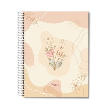 6 Subject Hard Cover University Book U6-03