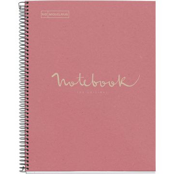 Sure, here is the translation for the product name:

Miquelrius - Recycled - Single Subject A4 Notebook - Pink

ميكويلريوس - معاد تدويره - دفتر ملاحظات بحجم A4 لمادة واحدة - وردي