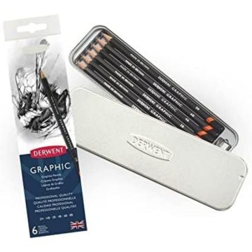Derwent Graphic Set of 6