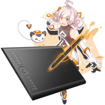 GAOMON M10K2018 10 x 6.25 inches Graphic Drawing Tablet