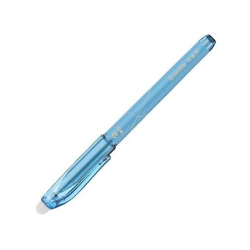  Deli SA108 Erasable Pressed Gel Pens Retractable - Blue