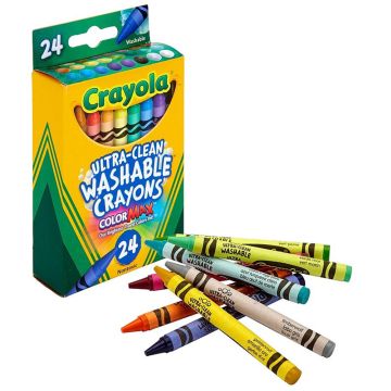 Crayola Washable Crayon Set of 24