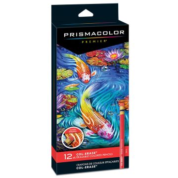 Prismacolor ol-Erase Erasable Colored Pencils, Set of 12