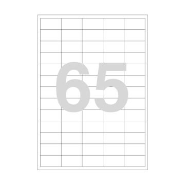 Agipa 65 Labels 38x21.2 A4