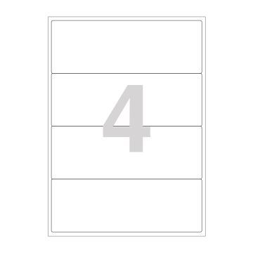 Agipa Box File Labels Assorted Colour (L) - 118805