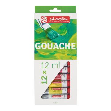 Gouache set of 12 x 12 ml - Talens