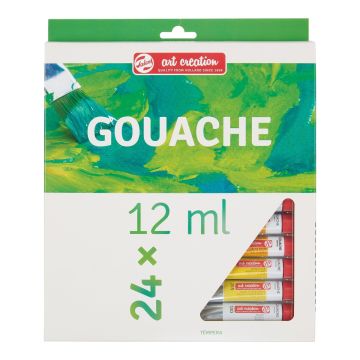 Gouache set | 24 x 12 ml - Talens 9021624M