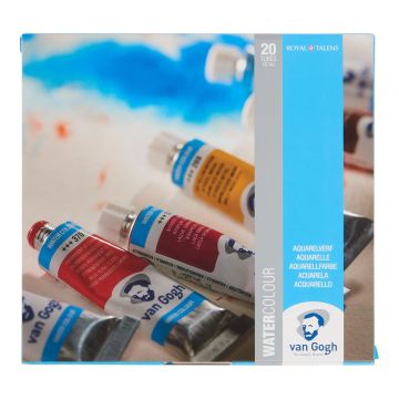 Watercolour set | 20 x 10 ml tubes - Van Gogh