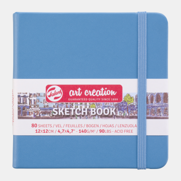 Sketchbook Light Blue 12 x 12cm 140gsm Sakura - 9314214M