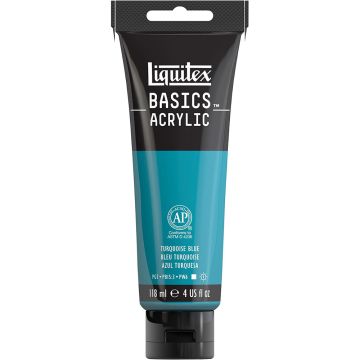 Liquitex Basics Acrylic 118ml Turquoise Blue