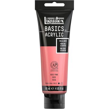 Liquitex Basics Acrylic 118ml Rose Pink