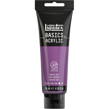 Liquitex Basics Acrylic 118ml Purple Gray