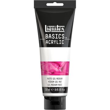 Liquitex Basics Matte Gel Medium 250ml Tube