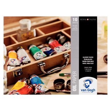 Oil Paper Pad 10 Sheets 240g  24 x 32cm - Van Gogh 93152432