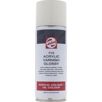 Acrylic Varnish Glossy 114 Spray Can 400 ml