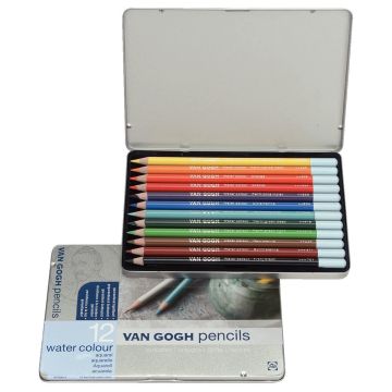 VAN GOGH Water Colour Pencils Starter Set of 12 - 1729