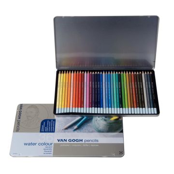 VAN GOGH Water Colour Pencils Basic Set with 36 Colours - 6607