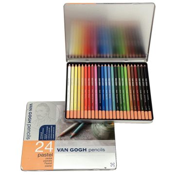 VAN GOGH Pastel Pencils Basic Set with 24 Colours - 1767