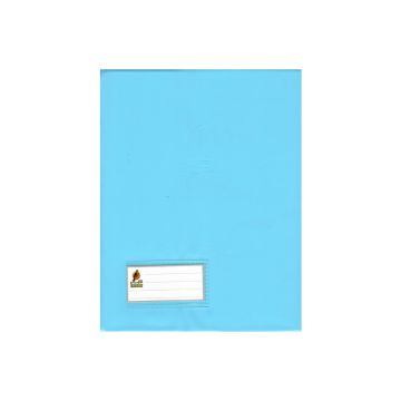 Single Line Book 9x7" 60 Sheets Dark PVC Falcon - L. Blue