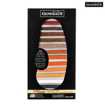 General's MultiPastel Compressed Chalk Stick Sets