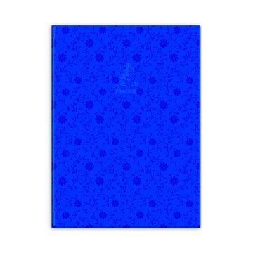 Single Line Book A4 Transparent 60 Sheet PCV Blue - Falcon