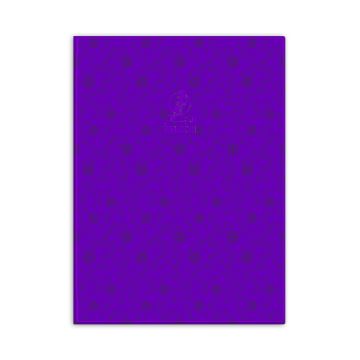 Single Line Book A4 Transparent 100 Sheet PVC Purple - Falcon