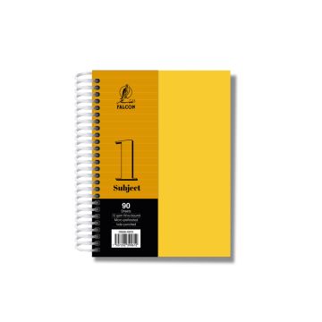 University Book 1 Subjects - A6 Yellow