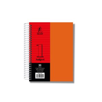 University Book 1 Subjects - A6 Orange