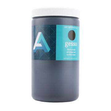 Art Alternatives Black Acrylic Gesso 32 oz