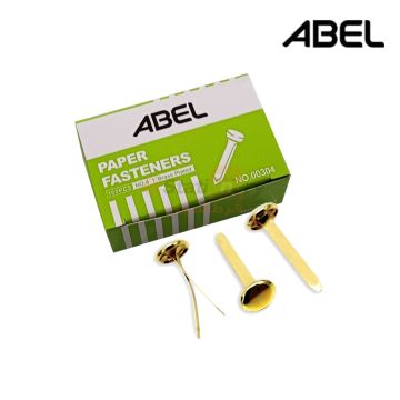 Paper Fastener #4 Brass - ABEL 00304