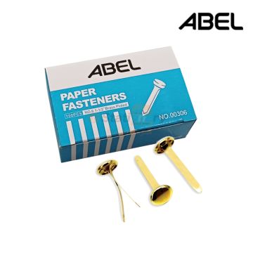 Paper Fastener #6 Brass - ABEL 00306