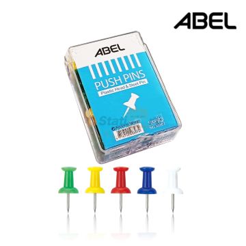 Push Pin Asst. Color Abel - 40307
