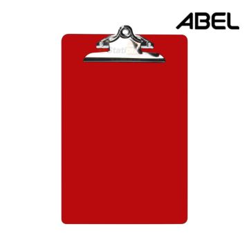 Plastic Clipboard Red - ABEL 66108