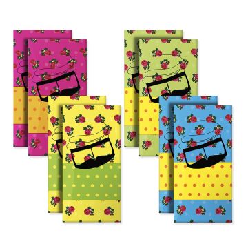 Al Fakhama Set of 8 Eid Greeting Envelope - Burqa Design 2023