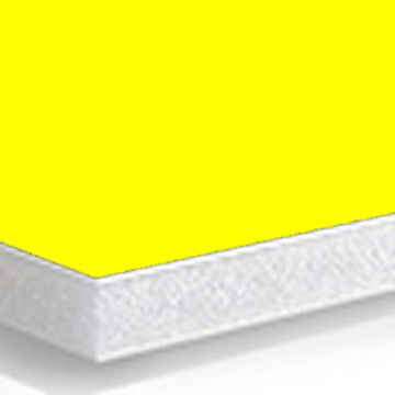 Form Board 100x70cm ‍‍‍‍‍‍| 5mm  single sheet Yellow - Artfoam