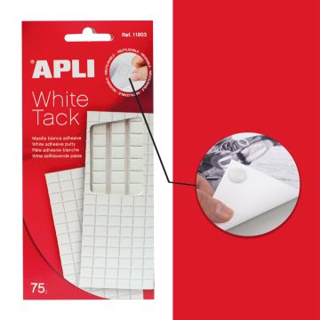 Blue tack white 75g Apli
