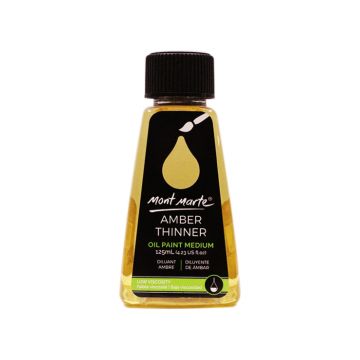Mont Marte Premium Amber Thinner 125ml MOMD1210