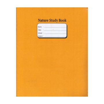 Nature Study Book 10x8 60L Brown Cover PVC Falcon FX-00341