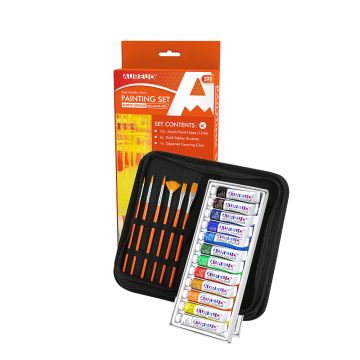 Aureuo Acrylic  Painting Set of 19
