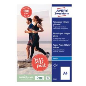 Inkjet Glossy photo Paper 180g A4 50 ZW-24965