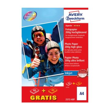 Superior Inkjet photopaper A4 2572-40P