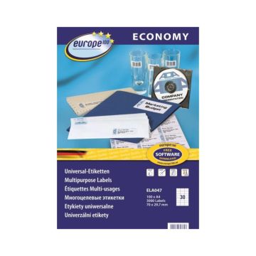 Laser Label 70x29.7mm 100s Avery ELA047